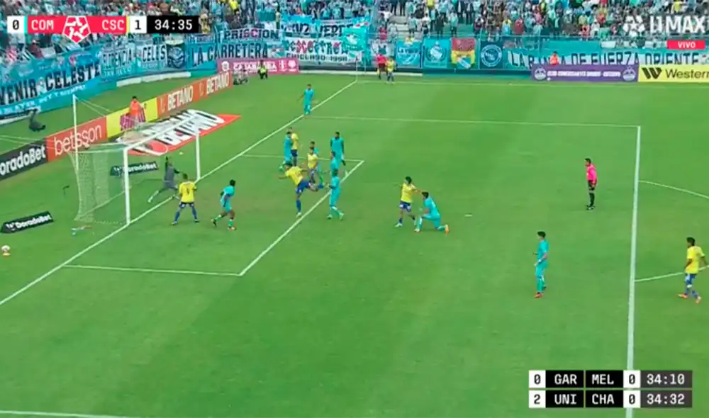 Ignácio vive su segunda temporada en Sporting Cristal. Foto: captura de L1 Max