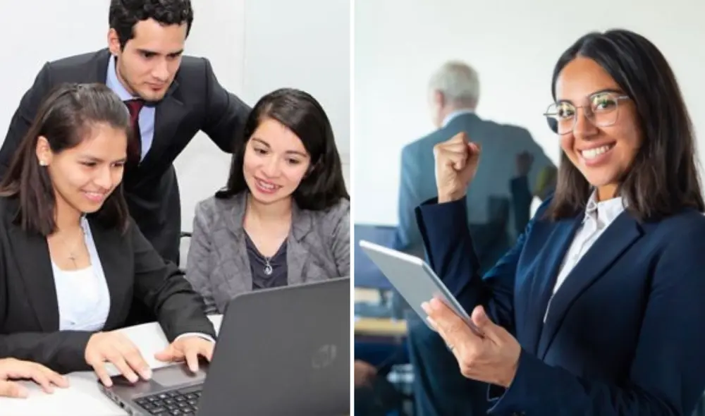 Un egresado en Administración puede llegar a ganar más de S/6.000 al mes, según MTPE. Foto: composición LR/El Peruano/Agencia Andina