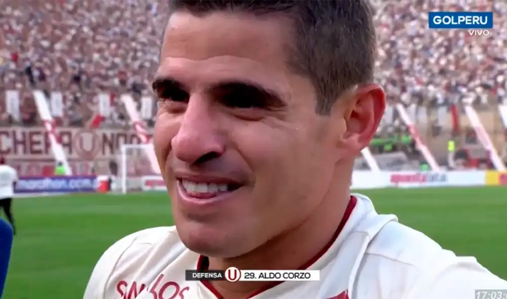 Aldo Corzo jugó los 90 minutos ante Los Chankas. Foto: captura de GOLPERÚ Aldo Corzo jugó los 90 minutos ante Los Chankas. Foto: captura de GOLPERÚ