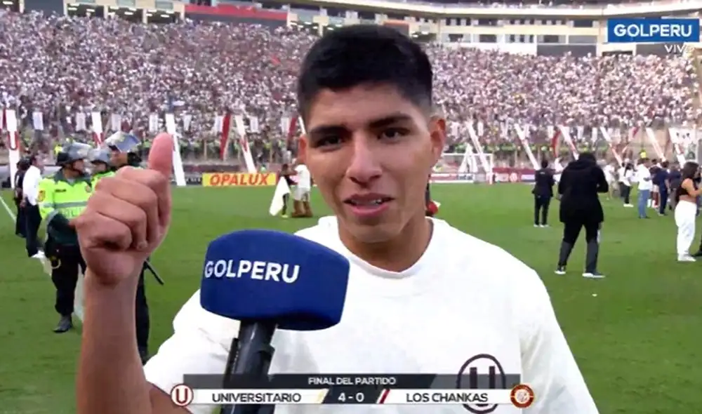 Piero Quispe dejó Universitario a inicios del 2024 para fichar por Pumas UNAM. Foto: captura de GOLPERÚ Piero Quispe dejó Universitario a inicios del 2024 para fichar por Pumas UNAM. Foto: captura de GOLPERÚ