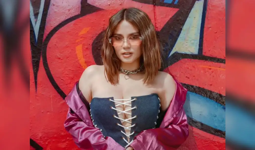 Amy Gutiérrez se encuentra promocionando también la canción 'Cuando Me Veo En Tus Ojos' junto a Master Chris. Foto: Instagram