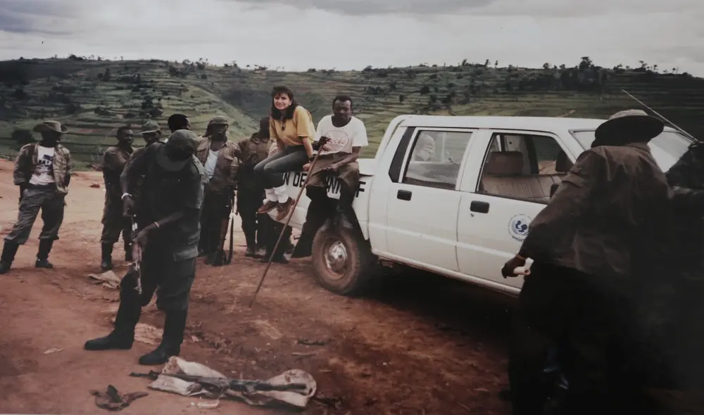 Roxana Garmendia fue de las primeras oficiales de Naciones Unidas en investigar el genocidio en Ruanda. Roxana Garmendia fue de las primeras oficiales de Naciones Unidas en investigar el genocidio en Ruanda.