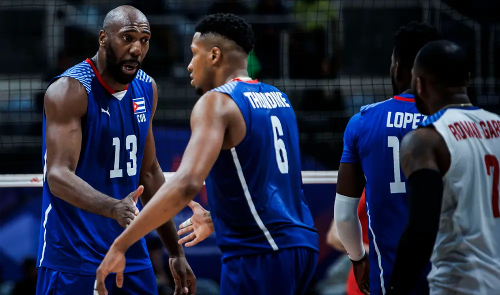 Cuba sigue solidificando sus chances de clasificar a los Juegos Olímpicos París 2024. Foto: FIVB