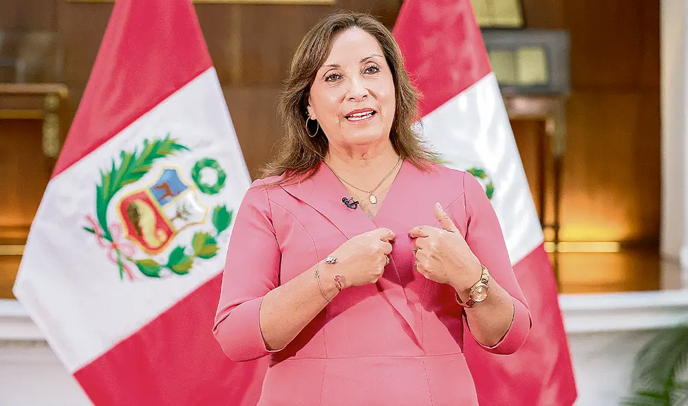 La presidenta Boluarte y su criticado gobierno. Foto: difusión La presidenta Boluarte y su criticado gobierno. Foto: difusión