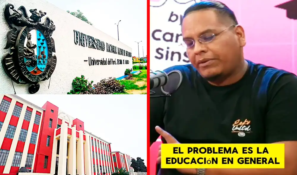 Usuarios en redes sociales no tardaron en reaccionar a las declaraciones del docente. Foto: composición LR/TikTok/@chismessanmarcos Usuarios en redes sociales no tardaron en reaccionar a las declaraciones del docente. Foto: composición LR/TikTok/@chismessanmarcos