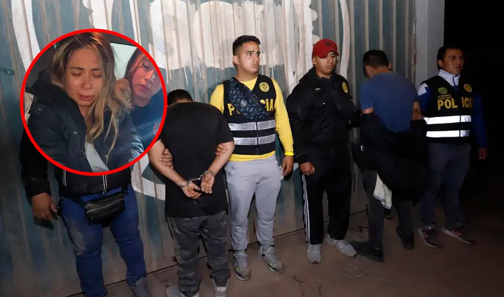 El rescate de la empresaria se dio en medio de un operativo que fue registrado en vídeo. Foto: composición LR/PNP