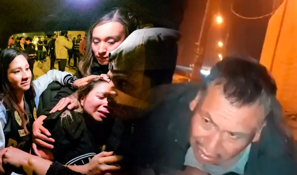 Detención del cuarto hombre se transmitió en vivo por diferentes medios de comunicación. Foto: composición LR/PNP Detención del cuarto hombre se transmitió en vivo por diferentes medios de comunicación. Foto: composición LR/PNP