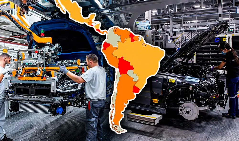 La industria automotriz en América Latina evolucionó considerablemente en las últimas décadas. Foto: Composición LR/La Verdad/EFE.