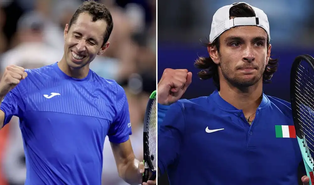 El colombiano Daniel Elahi y el italiano Lorenzo Musetti se enfrentarán por primera vez. Foto: composición LR El colombiano Daniel Elahi y el italiano Lorenzo Musetti se enfrentarán por primera vez. Foto: composición LR