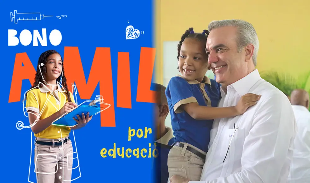 La próxima entrega del Bono a Mil en 2024 se prevé para una fecha similar a la del año anterior, aproximadamente el 28 de agosto. Foto: composición LR/Presidencia de la República Dominicana