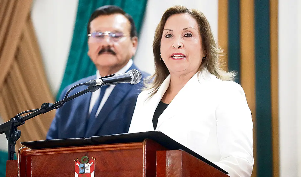 Presidenta Dina Boluarte. Foto: difusión