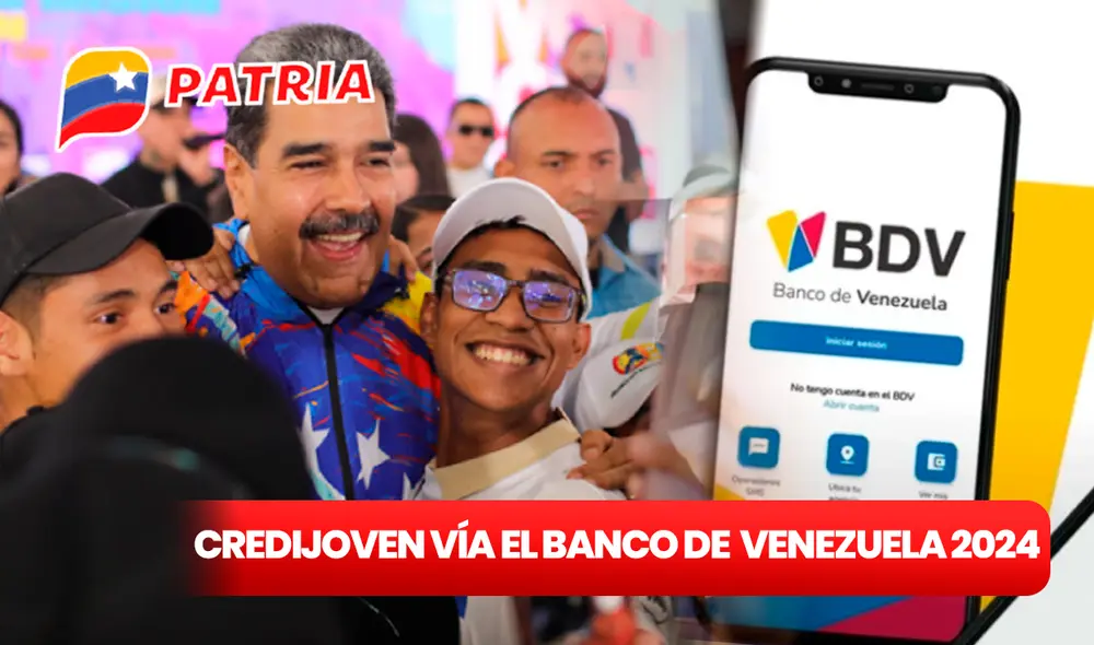 CrediJoven es parte del programa social del gobierno de Nicolás Maduro. Foto: composición LR/BDV.