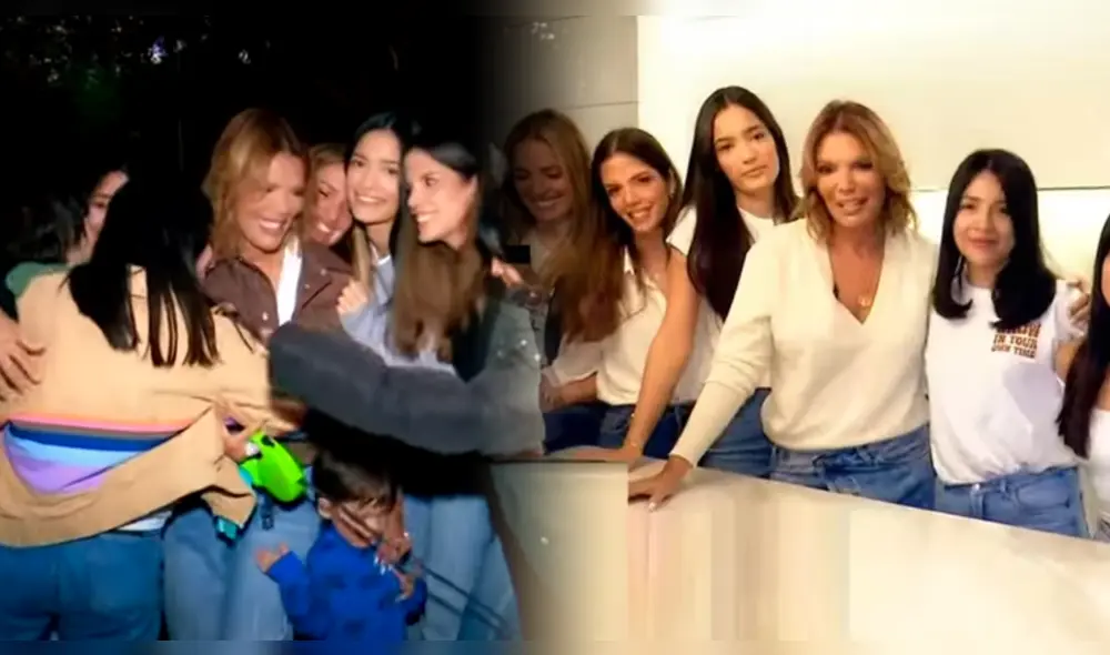 Jessica Newton presenta por primera vez en televisión en. Foto: Composición LR/Captura ATV