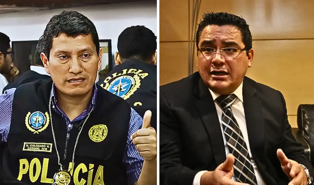 Harvey Colchado enfrenta un proceso disciplinario luego de encabezar el allanamiento a la vivienda de Dina Boluarte y a Palacio de Gobierno. Foto: composición LR. Harvey Colchado enfrenta un proceso disciplinario luego de encabezar el allanamiento a la vivienda de Dina Boluarte y a Palacio de Gobierno. Foto: composición LR.