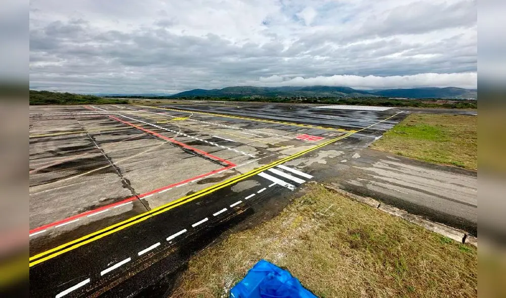Aeropuerto de Jaén. MTC cerró el terminal a mediados del año pasado por razones de seguridad y en salvaguarda de la integridad de las personas. Foto: difusión