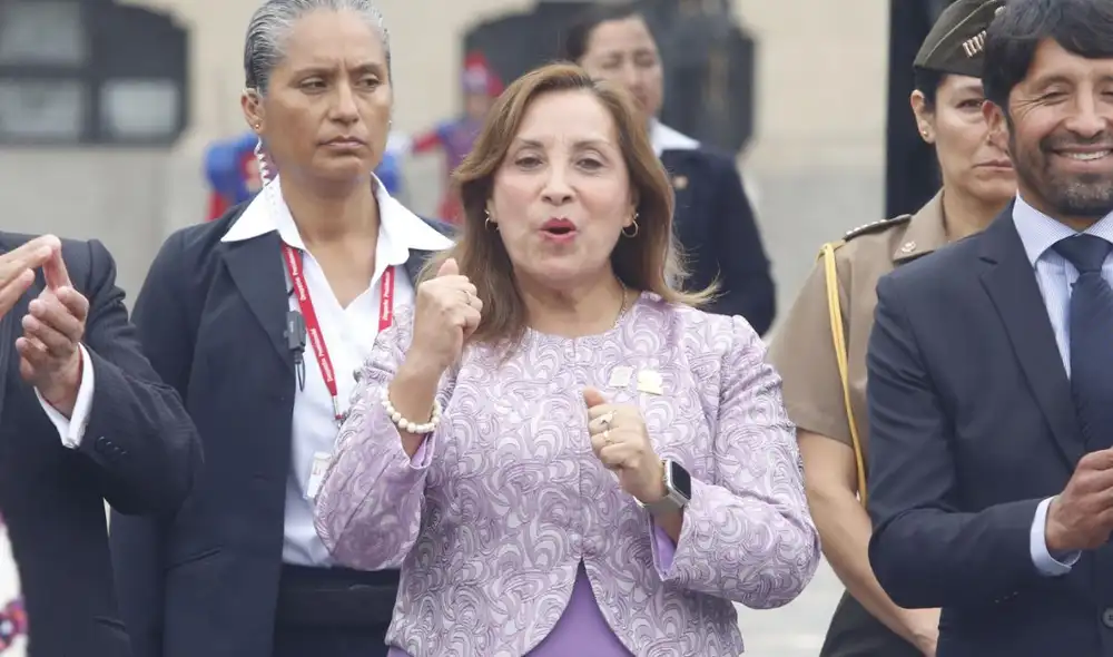 Dina Boluarte dijo que los relojes Rolex fueron un préstamo de Wilfredo Osocorima. Foto: LR