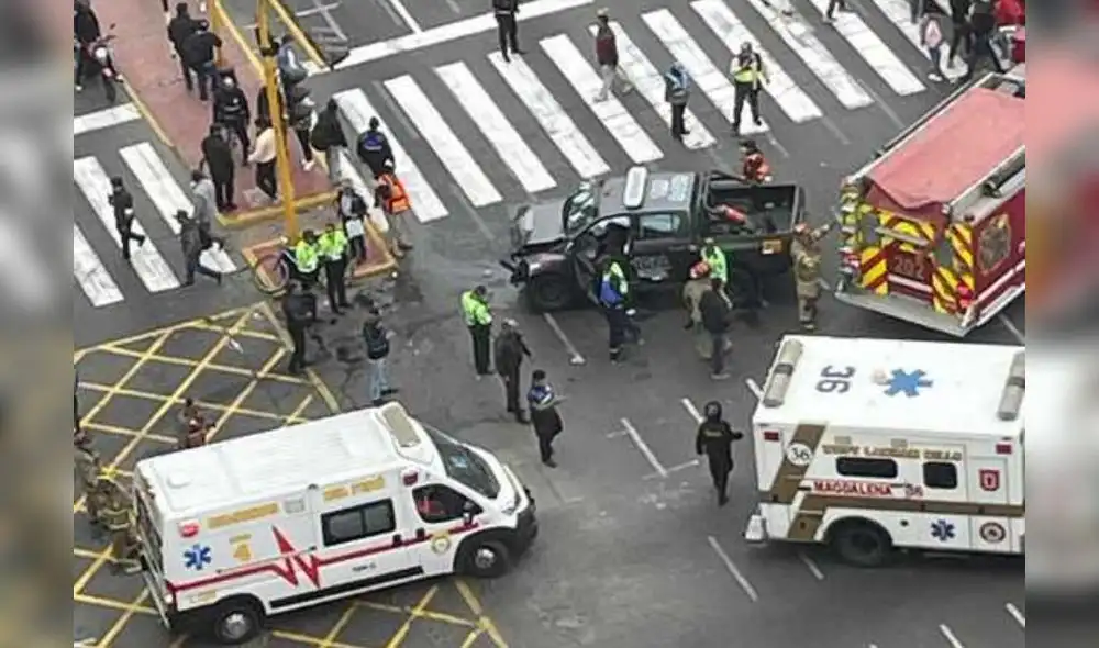 Unidad médica se dirigía a Jesús María a atender una emergencia. Foto: Difusión