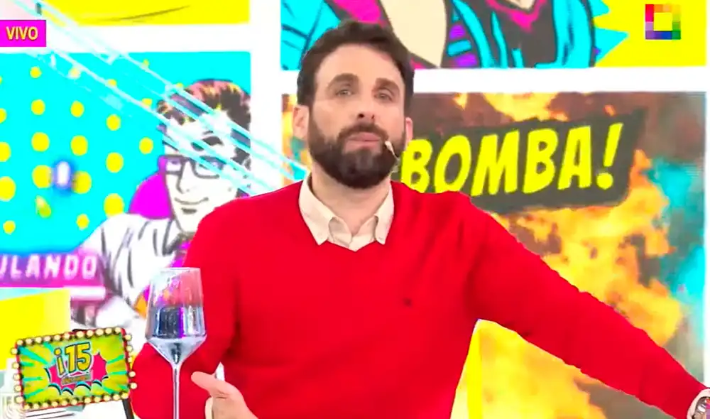 Rodrigo González tiene una carrera televisiva de más de 13 años. Foto: Willax TV