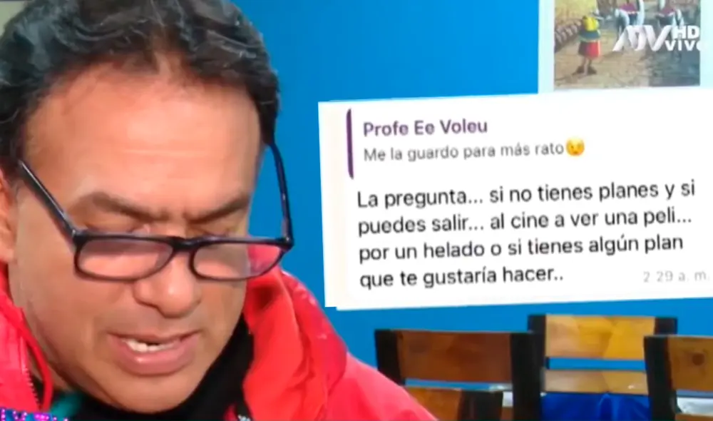 Farid Ode se mostró indignado por lo suscitado en su hogar y pidió a las familias tener cuidado con el denunciado. Foto: ATV Farid Ode se mostró indignado por lo suscitado en su hogar y pidió a las familias tener cuidado con el denunciado. Foto: ATV