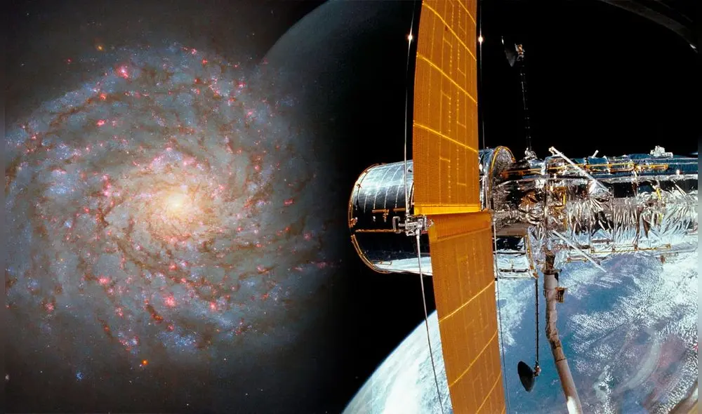 Las galaxias captadas por el telescopio espacial Hubble. Foto: NASA