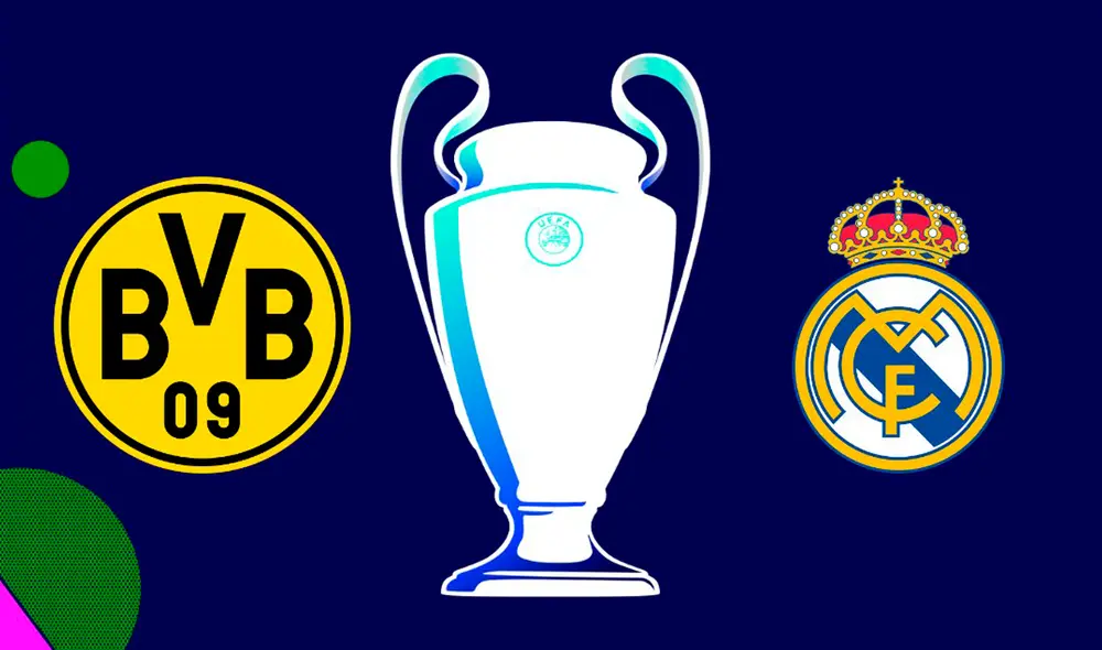 Borussia Dortmund y Real Madrid llegaron a esta instancia tras eliminar a PSG y Bayern Múnich, respectivamente. Foto: Champions League