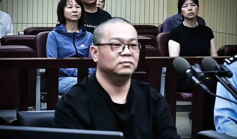 El Tribunal Intermedio N° 2 de Tianjin sostuvo que el comportamiento de Bai Tianhui constituía un delito de aceptación de sobornos. Foto: CCTV El Tribunal Intermedio N° 2 de Tianjin sostuvo que el comportamiento de Bai Tianhui constituía un delito de aceptación de sobornos. Foto: CCTV