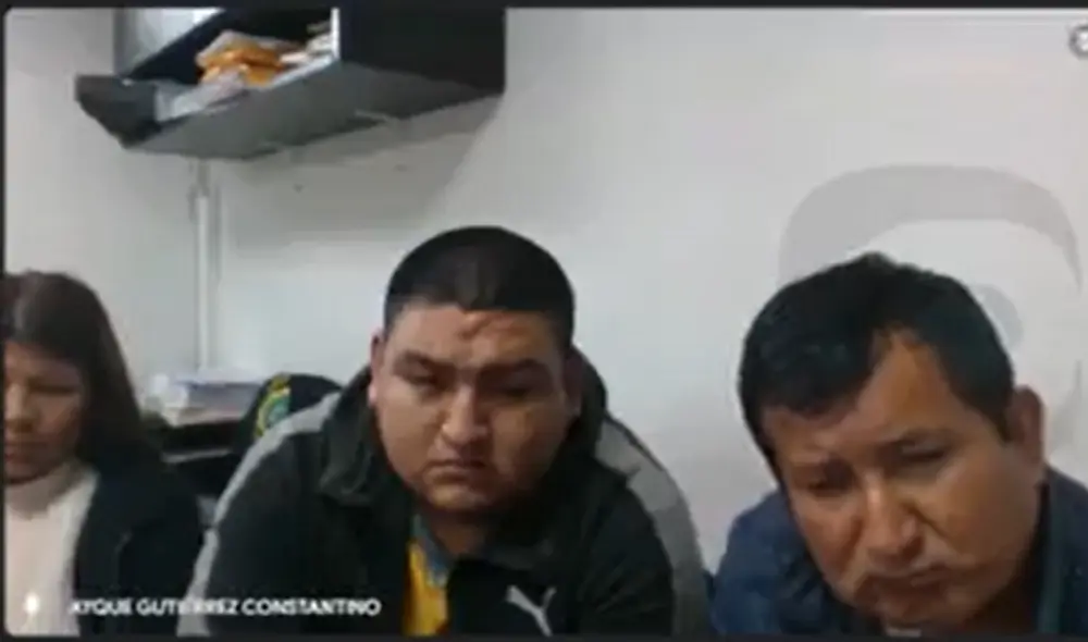 Primo y Tio de Jackelin arrestados por 7 días. Foto: Foto captura America tv Primo y Tio de Jackelin arrestados por 7 días. Foto: Foto captura America tv
