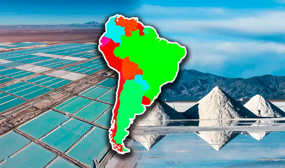 La creciente demanda de litio subraya su importancia estratégica en la carrera por tecnologías más sostenibles. Foto: Composición LR/Camiper/Periodico de la Energia.