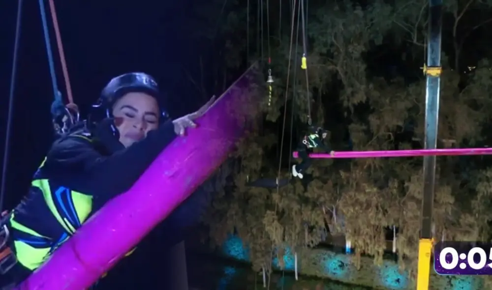 Ethel Pozo y figuras de América TV asistieron al reality de ProTV. Foto: composición LR/América TV - Video: América TV