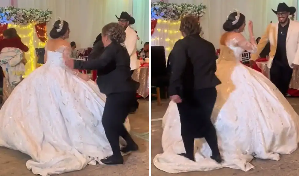 "Se ven todas las intenciones, que coraje", reacciones usuarios en redes. Foto: composición LR/ TikTok - Video: TikTok