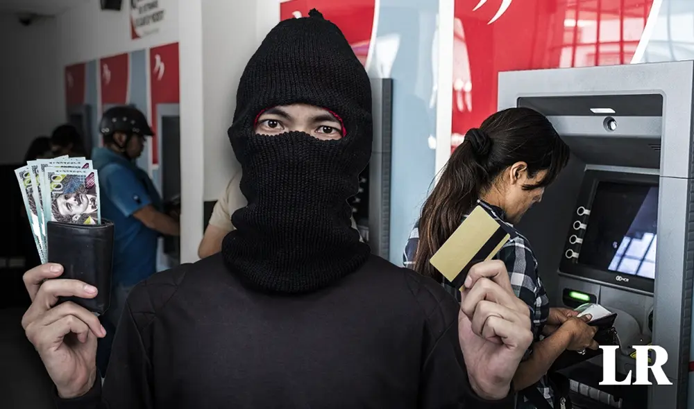 Banco de la Nación recomienda no aceptar ayuda de extraños al momento de retirar dinero en los cajeros. Foto: composición LR/Andina/Freepik Banco de la Nación recomienda no aceptar ayuda de extraños al momento de retirar dinero en los cajeros. Foto: composición LR/Andina/Freepik
