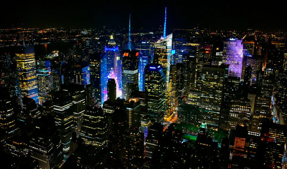 Las calles de New York son una parada ideal para recorrer durante el día y la noche. Foto: Pixabay