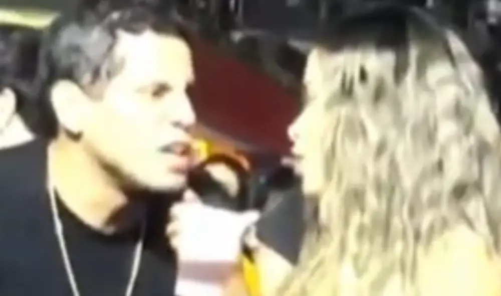 Johnny Silva fue ampayado por Magaly Medina. Foto: composición LR/Willax