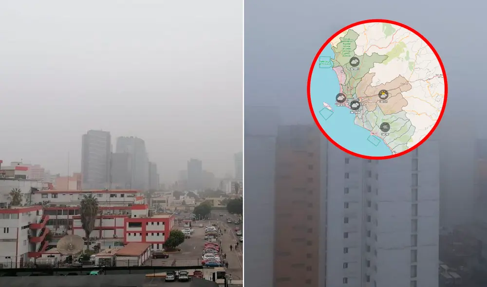 Lima todavía no ingresa en el período invernal. Foto: composición LR/Senamhi/X