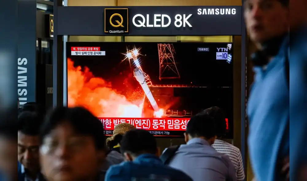 El líder Kim Jong-Un continua las incitaciones a sus vecinos del sur. Foto: AFP El líder Kim Jong-Un continua las incitaciones a sus vecinos del sur. Foto: AFP