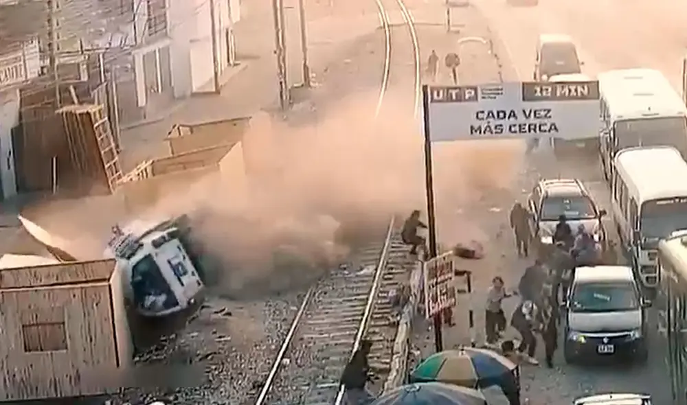 Al menos seis personas terminaron heridas de gravedad. Foto: difusión