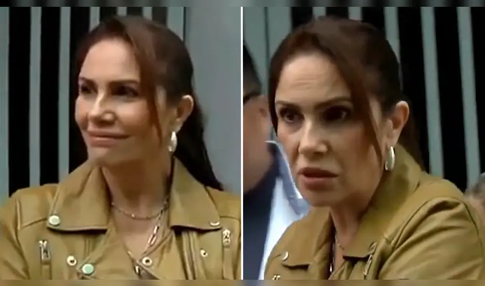 Paola Almendra Gomelsky Duarte ​presentadora de televisión, modelo, comunicadora. Foto: composición LR / Captura de Panamericana tv