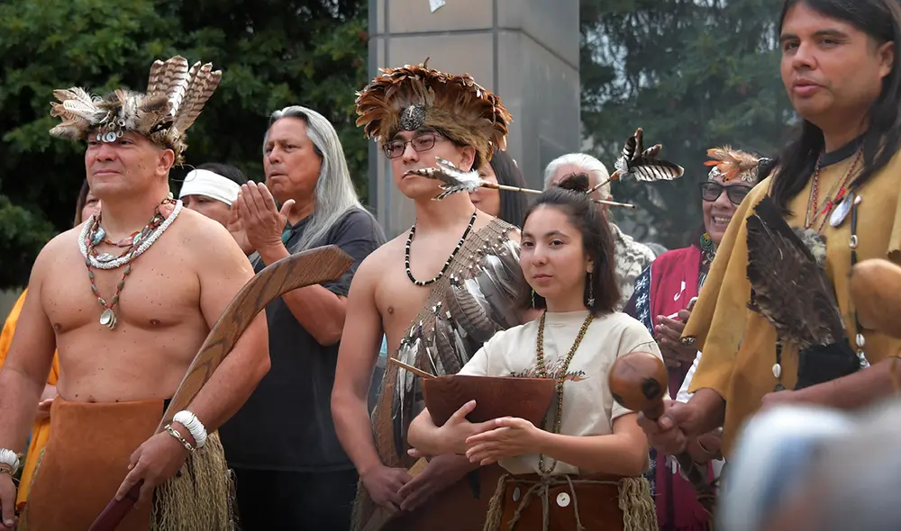 Esta tribu tiene al menos 8000 años de existencia. Foto: AFP Esta tribu tiene al menos 8000 años de existencia. Foto: AFP