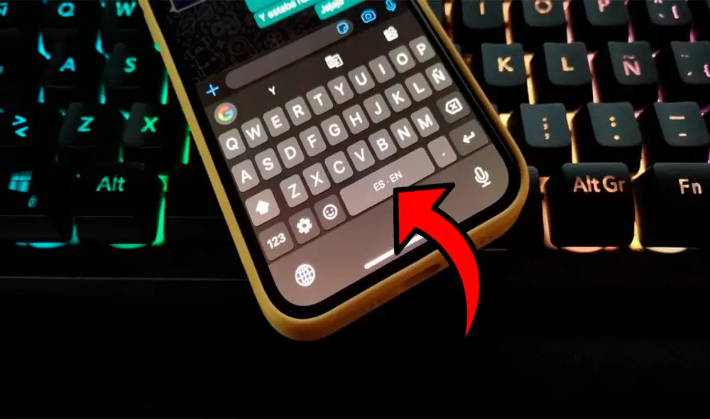 Conoce qué pasa si mantienes presionada la barra espaciadora de tu celular al escribir en un chat