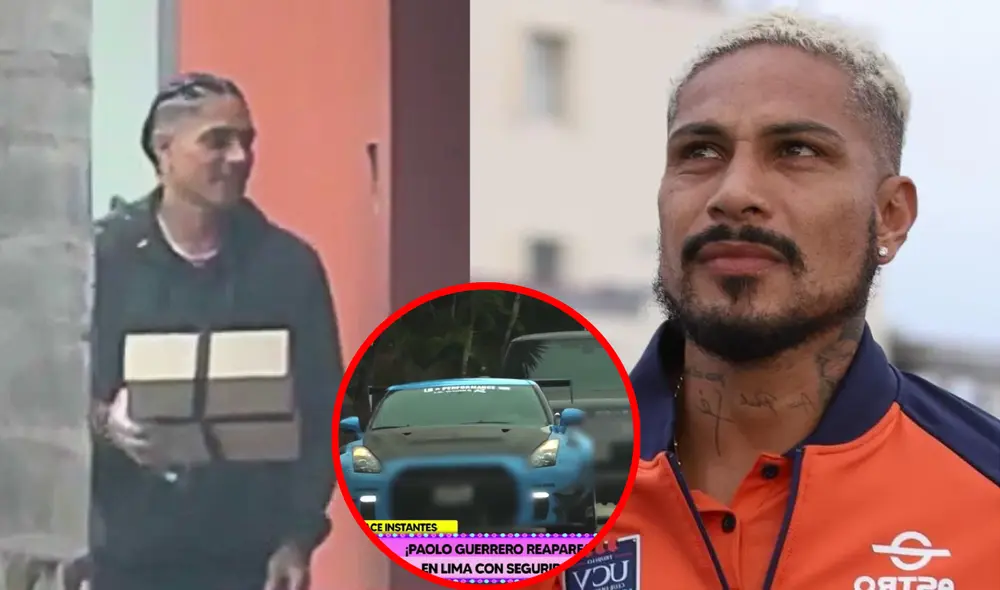Paolo Guerrero y Ana Paula Consorte esatarían enfrentando una crisis en su relación, luego de que la modelo lo dejara de seguir en Instagram y borrara todas sus fotos juntos. Foto: Composición LR/Captura Willax TV/Paolo Guerrero/Instagram