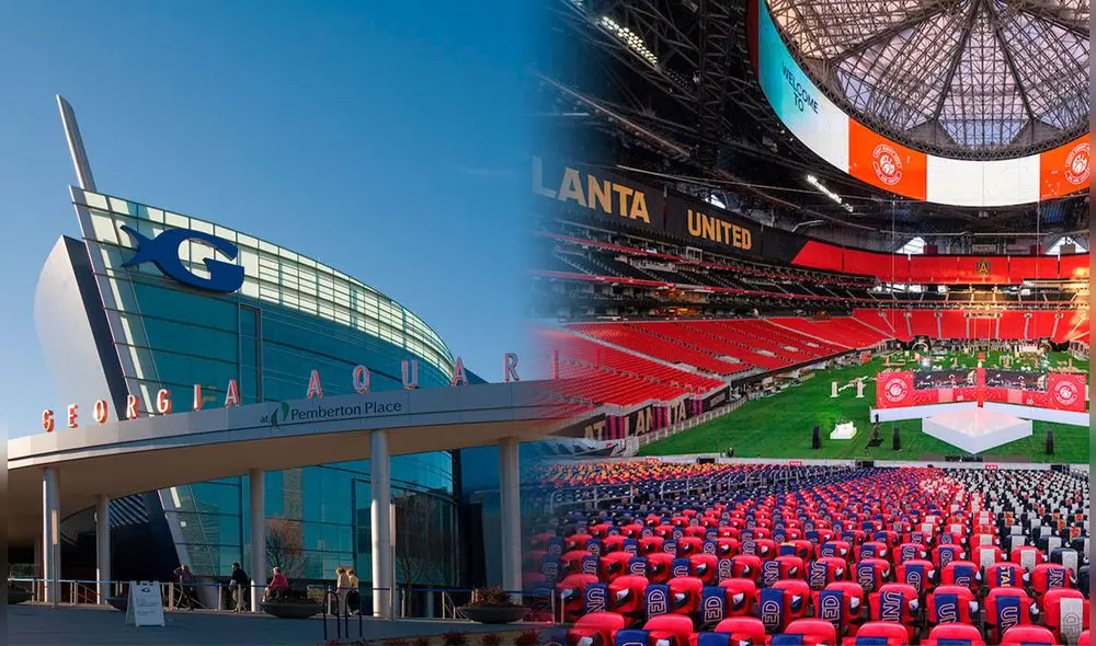 Los mejores destinos para visitar en Atlanta, ciudad sede de la Copa América. Composición: LR