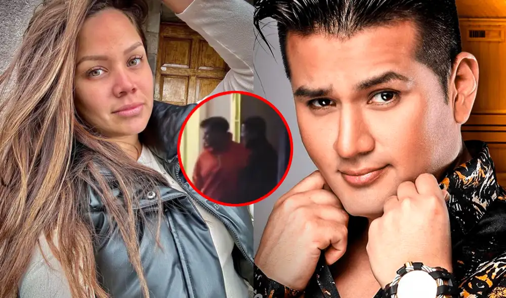 Deyvis Orosco y Andrea San Martín tuvieron un corto romance. Foto: composición LR/Instagram/Andrea San Martín/ATV/archivo de La República