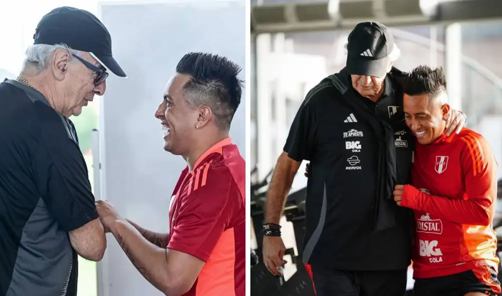 Jorge Fossati ha estado asesorando a Christian Cueva durante su entrenamiento personalizado en Videna. Foto: FPF