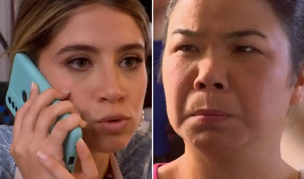 Alessia y la señora Li forjaron una amistad, pero todo se arruinó en 'Al fondo hay sitio'. Foto: composición LR/América TV