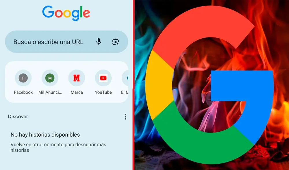 Se desconocen las causas de esta falla de Google Discover. Foto:  @FJ_Miralles/@sengineland
