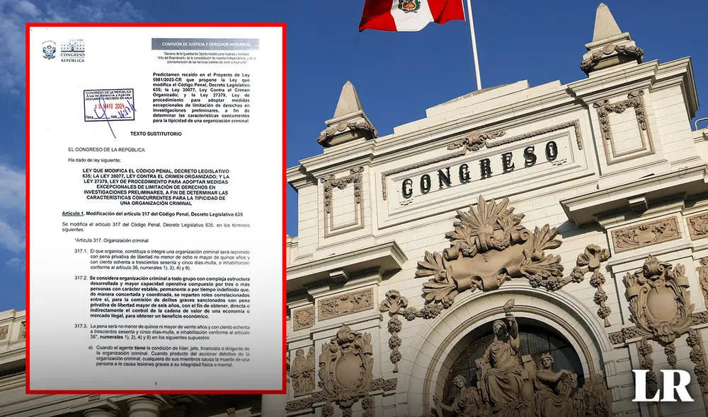 Según la nueva modificación de Ley contra el Crimen Organizado, registros deberán realizarse en presencia del investigado y su abogado. Foto: composición LR/Congreso de la República Según la nueva modificación de Ley contra el Crimen Organizado, registros deberán realizarse en presencia del investigado y su abogado. Foto: composición LR/Congreso de la República