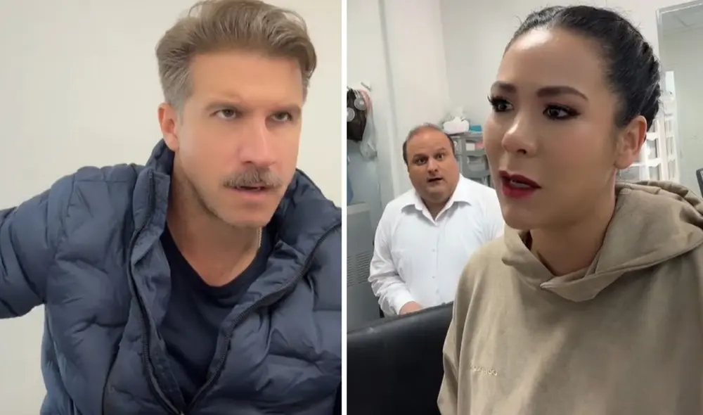 Magdyel Ugaz y David Villanueva en 'La colorina'. Foto: composición LR/Magdyel Ugaz/ TikTok Magdyel Ugaz y David Villanueva en 'La colorina'. Foto: composición LR/Magdyel Ugaz/ TikTok