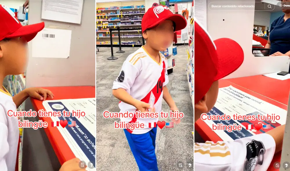 Las imágenes conmovieron a miles de usuarios en las redes sociales por el apoyo que brinda el niño a su madre. Foto: composición LR/TikTok/@majulibra..30 Las imágenes conmovieron a miles de usuarios en las redes sociales por el apoyo que brinda el niño a su madre. Foto: composición LR/TikTok/@majulibra..30