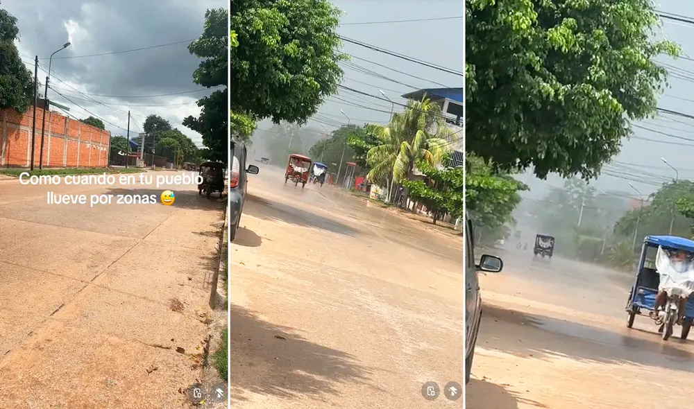 Las imágenes sorprendieron a miles de usuarios en redes sociales. Foto: composición LR/TikTok/@spmarilya