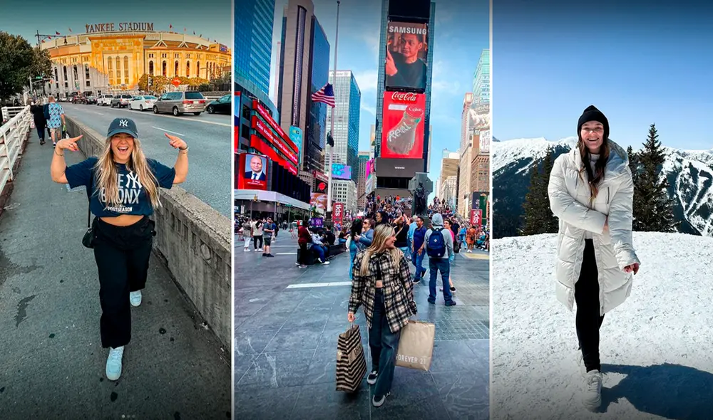 Después de dejar a toda su familia e ir por un nuevo rumbo, Brisa logró encontrar la paz en Estados Unidos. Foto: composición LR/Instagram
